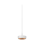 Ribag, KIVO Pendelleuchte 140mm AC, Weiss Goldbraun, hochwertige Esstischbeleuchtung
