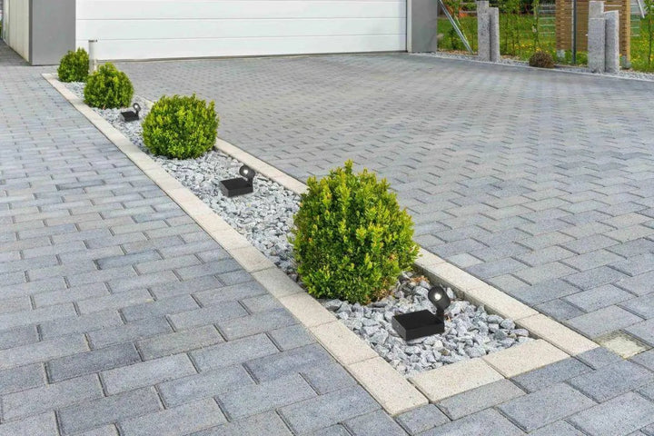 Lampe solaire sur piquet, anthracite