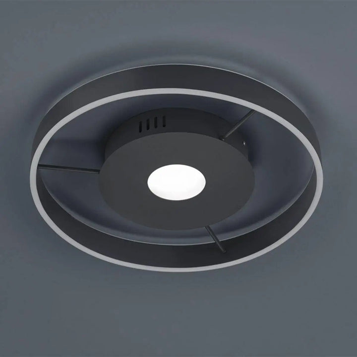 Deckenleuchte Logan, anthrazit