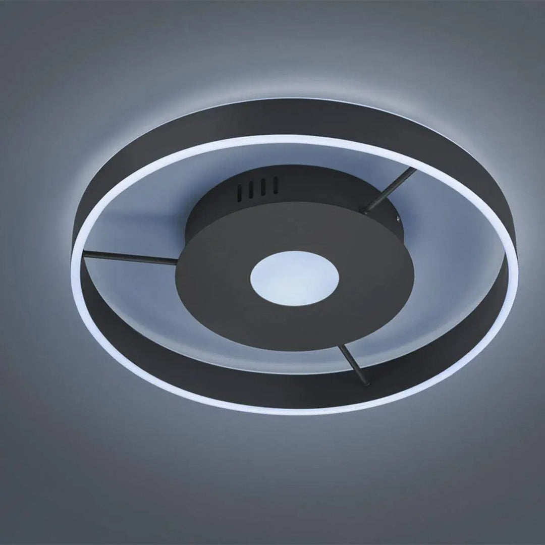 Deckenleuchte Logan, anthrazit