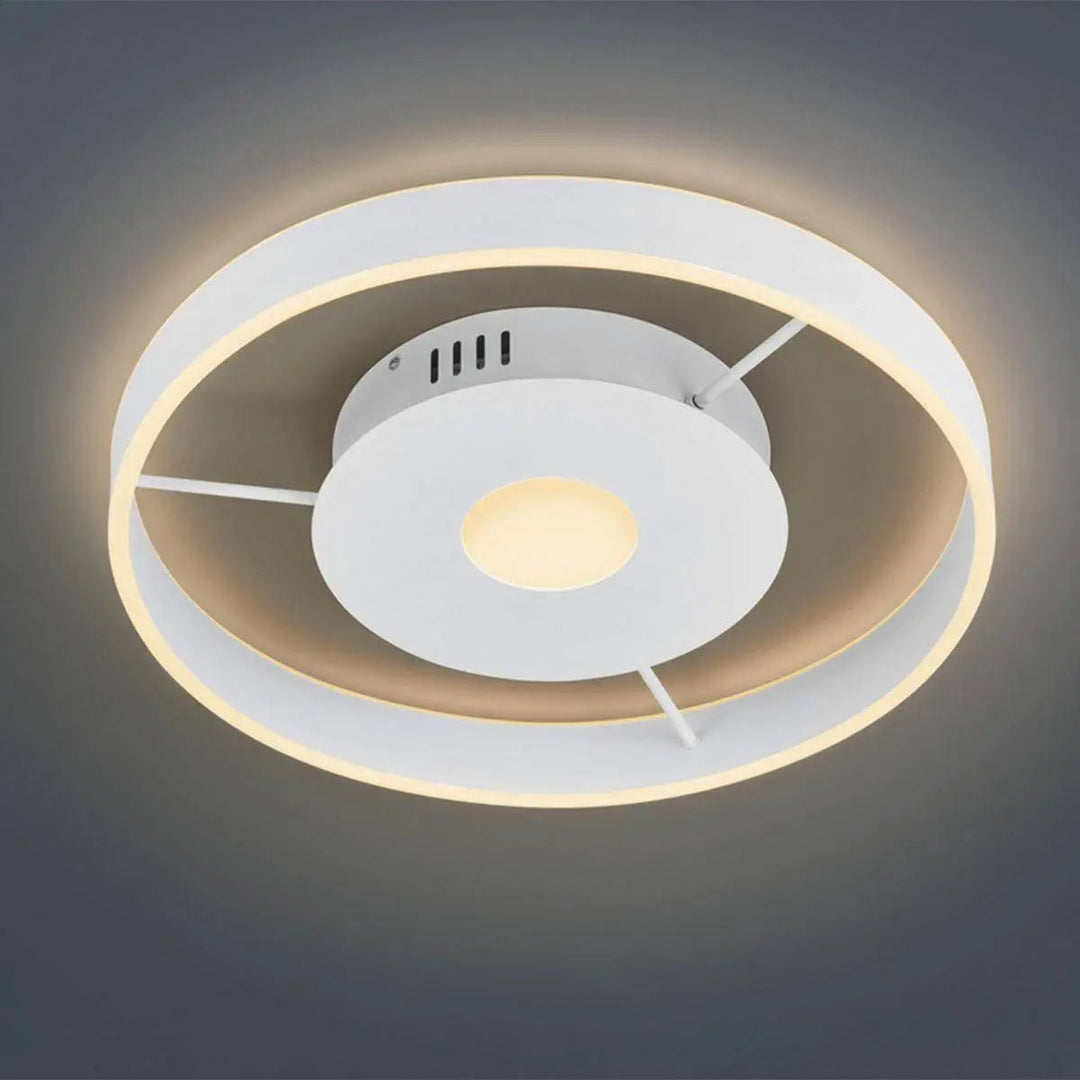 Plafonnier Logan, blanc