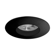 Leds-C4, Einbaustrahler Micro Fixx, Schwarz, moderne Einbaubeleuchtung