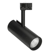 LUX-IT, LED-Stromschienenstrahler Mox Tube, Schwarz, moderne Akzentbeleuchtung