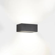 Leds-C4, Wandleuchte Nemesis CCT, Anthrazit, moderne Außenleuchte