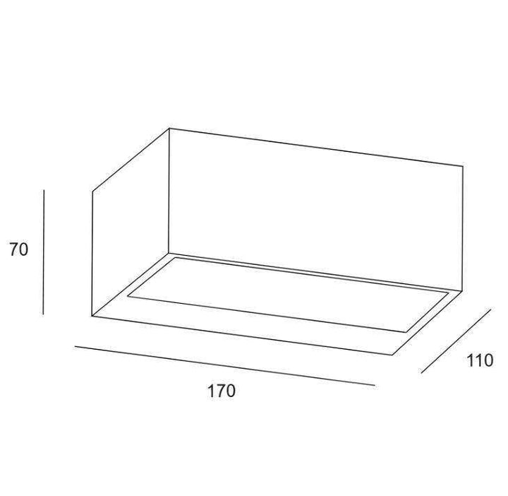 Wandleuchte Neme V2, anthrazit, CCT