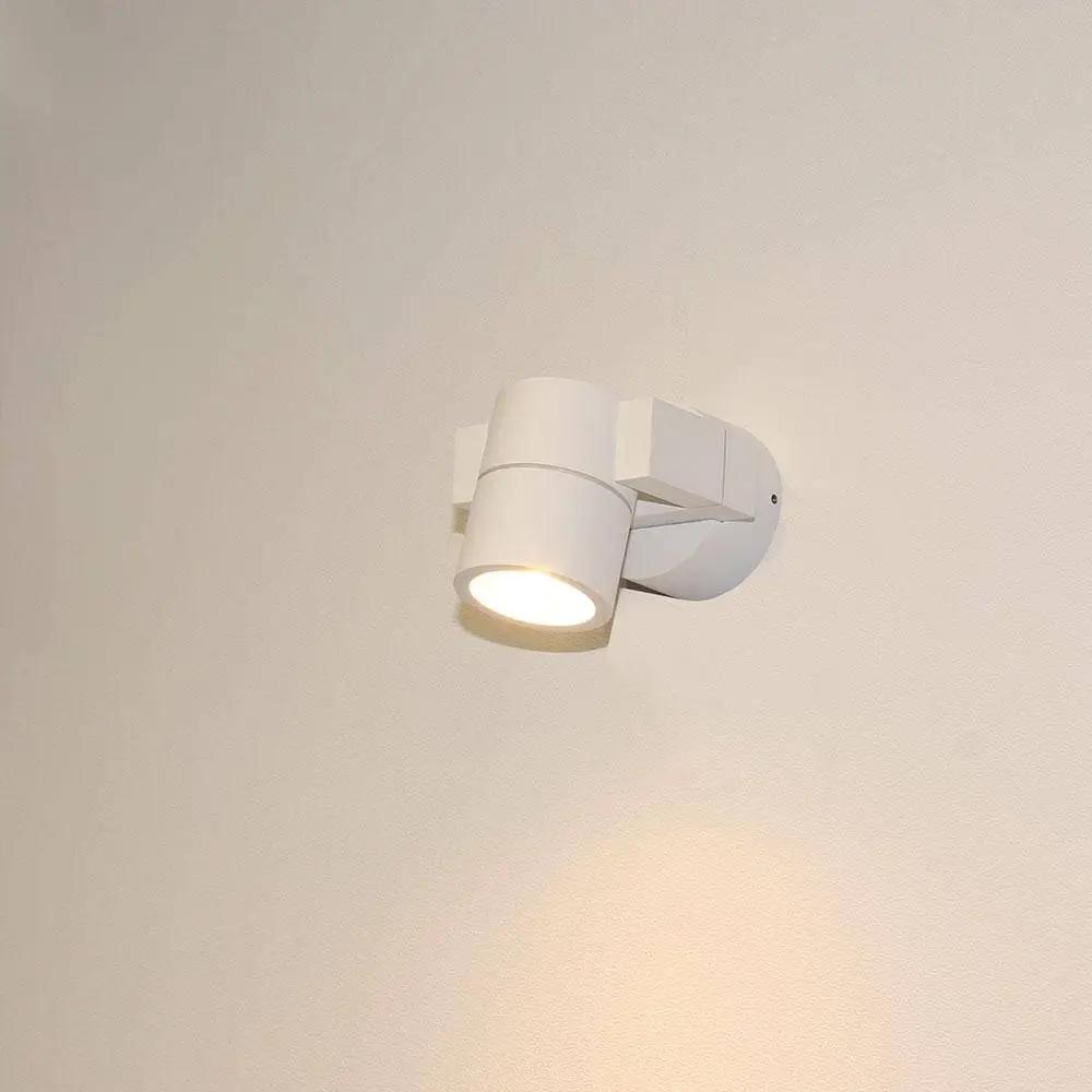 Sonluce, Wand- und Deckenleuchte AL9, Weiss Wandbild, stilvolle Außenbeleuchtung