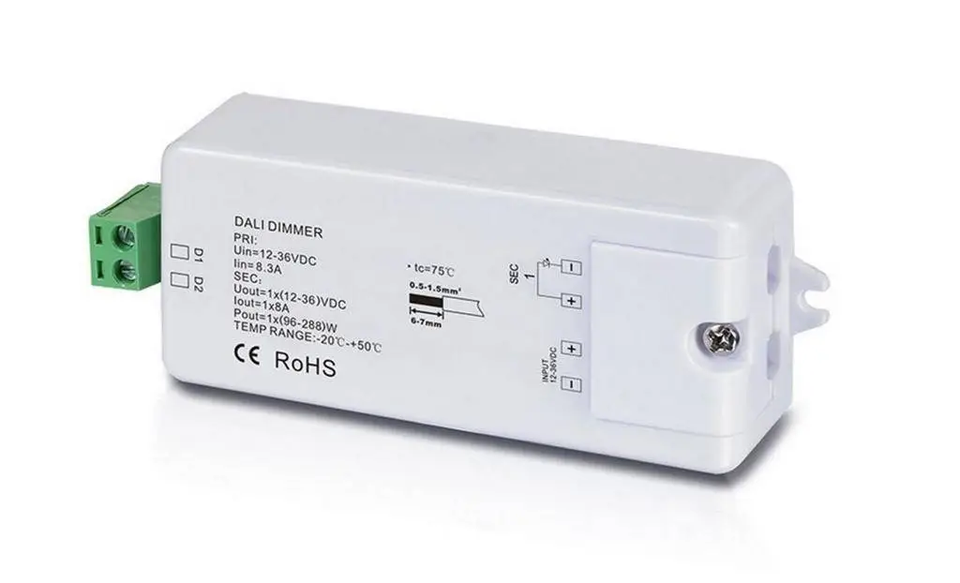 Bopp, LED Steuergerät DALI 12-36V, Produktbild, moderne Lichtsteuerung