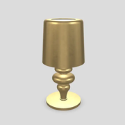 Masiero s.r.l, Tischleuchte Lea, Blattgold 28cm, Produktbild
