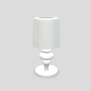 Masiero s.r.l, Tischleuchte Lea, Weiss 28cm, Produktbild