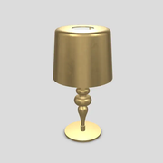 Masiero s.r.l, Tischleuchte Lea, Blattgold 53cm, Produktbild