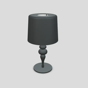 Masiero s.r.l, Tischleuchte Lea, Dunkelgrau 53cm, Produktbild