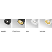 DLS Lighting, Clippo S klein Aufbaustrahler, Farbübersicht, flexible Lichtlösung