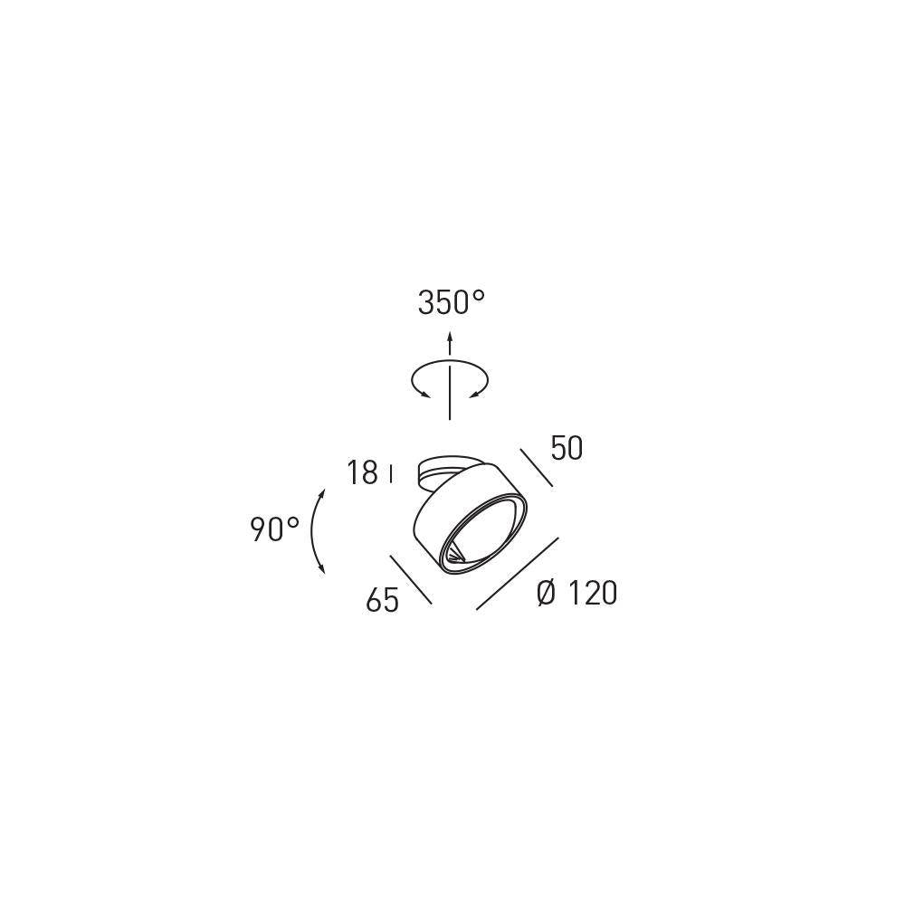 Clippo Optic ceiling spotlights
