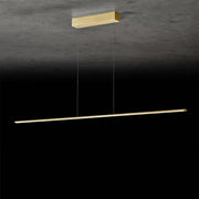 Holtkötter, Pendelleuchte Epsilon RR, 163cm Messing, moderne Lichtlösung