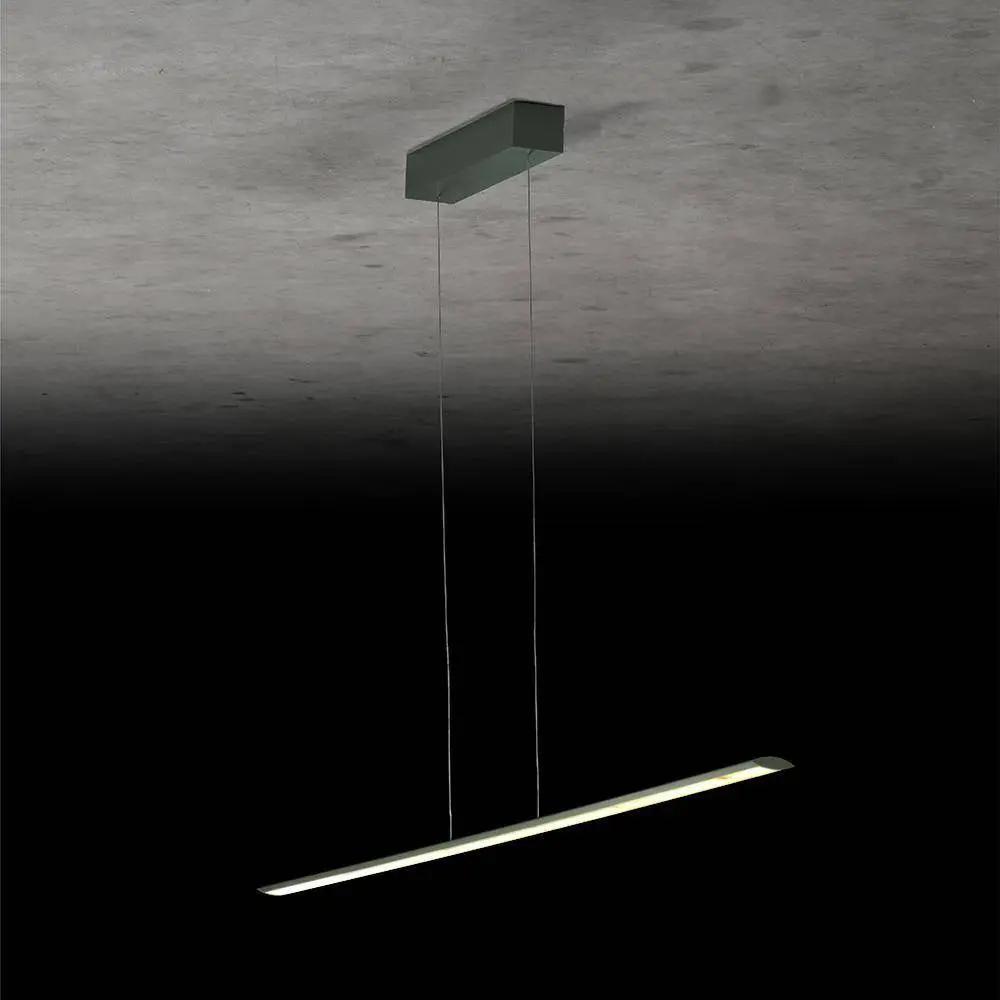 Holtkötter, Pendelleuchte Epsilon RR, 83cm Platin, hochwertige Lichtlösung