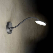 Holtkötter, Wandleuchte Flex W, Aluminium Grau, stilvolle Wandbeleuchtung