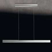 Holtkötter, Pendelleuchte Xena, 900mm Silber, hochwertige Esstischbeleuchtung