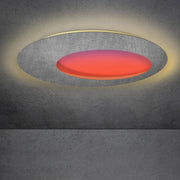 Escale, Blade Open RGB, Raumbild, moderne Wohnraumbeleuchtung