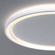 Detailaufnahme der LED-Illumination der Deckenleuchte Loud PRO 24V, stilvoll und funktional