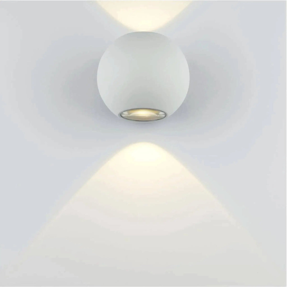 Sonluce, Wandleuchte Emma, Weiss, stilvolle Außenleuchte