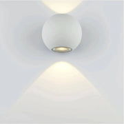 Sonluce, Wandleuchte Emma, Weiss, stilvolle Außenleuchte